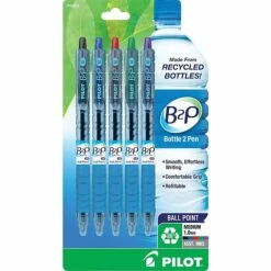 Pilot B2P Bottle 2 Pen Retractable Ballpoint Pens, Medium Point, Blue Ink, Dozen (34801) 25 Pilot B2P Bottle 2 Pen Retractable Ballpoint Pens, Medium Point, Blue Ink, Dozen (34801) -STAPLES Sales s0478704 sc7