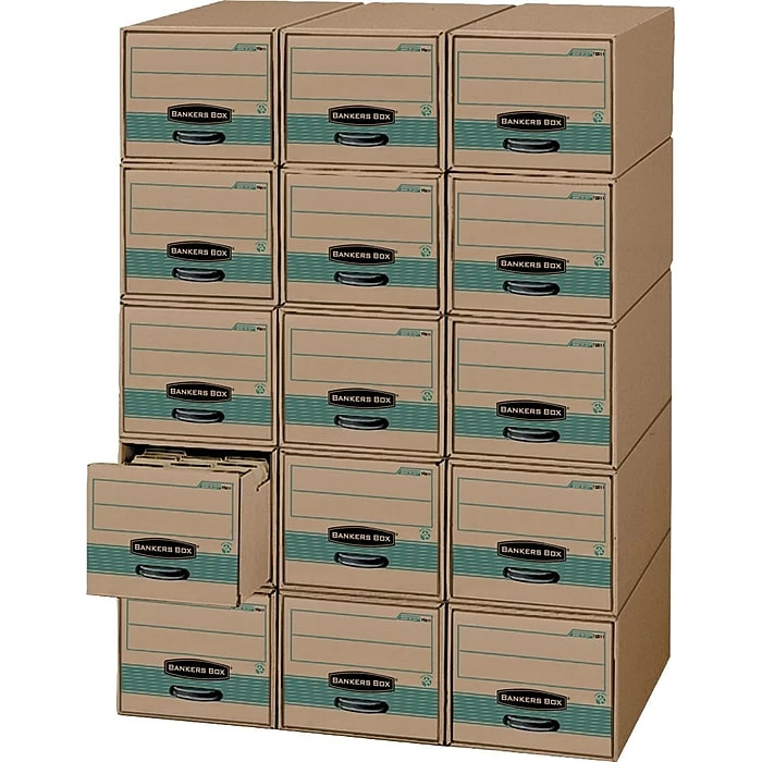 Bankers Box PREMIER File Storage Drawer, Black, 6/Carton (1231101) 5 Bankers Box PREMIER File Storage Drawer, Black, 6/Carton (1231101) - Image 3