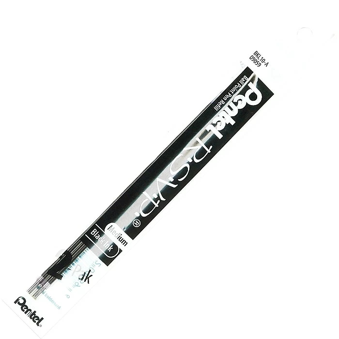 Pentel® R.S.V.P. Ballpoint Pen Refill, Medium, Black, 2/Pack 3 Pentel® R.S.V.P. Ballpoint Pen Refill, Medium, Black, 2/Pack