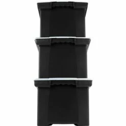 Storex Storage Plastic File Tote With Comfort Grips, Letter/Legal Size, Black/Clear (61528U01C) 11 Storex Storage Plastic File Tote With Comfort Grips, Letter/Legal Size, Black/Clear (61528U01C) -STAPLES Sales s0870703 sc7