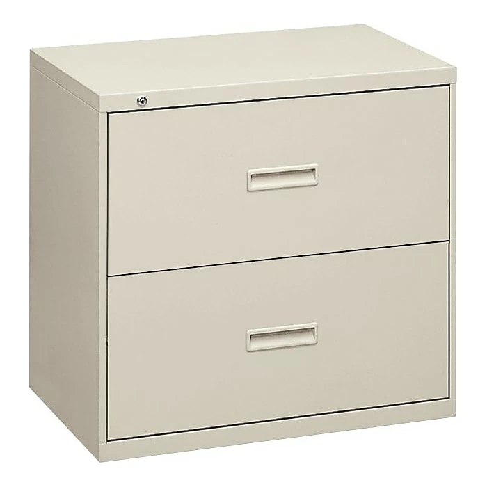 HON 400 Series 2-Drawer Lateral File Cabinet, Letter/Legal, Light Gray, 30"W (BSX432LQ) 4 HON 400 Series 2-Drawer Lateral File Cabinet, Letter/Legal, Light Gray, 30"W (BSX432LQ) - Image 2