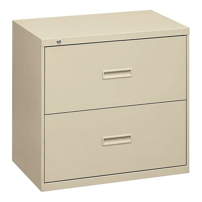 HON 2 Drawers Lateral File Cabinet, Letter/Legal, Putty, 36"W (BSX482LL) 5 HON 2 Drawers Lateral File Cabinet, Letter/Legal, Putty, 36"W (BSX482LL) - Image 3
