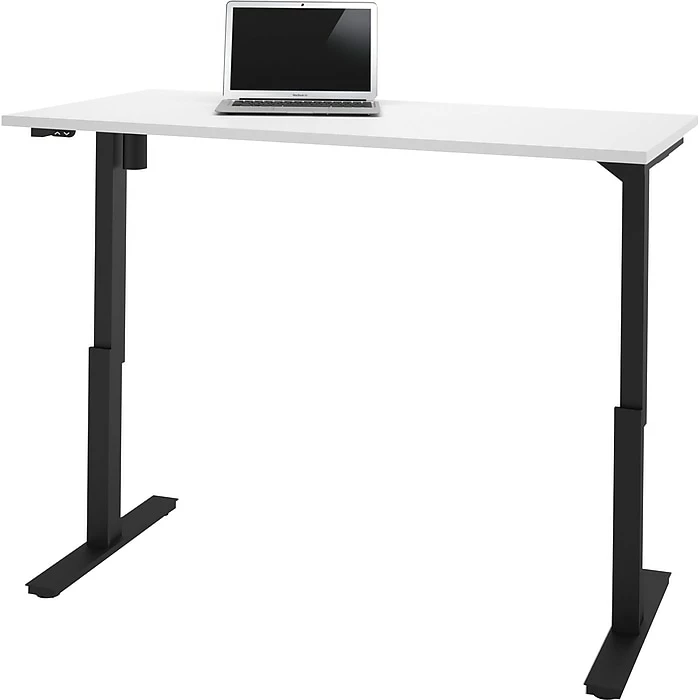 Bestar® 48"W Electric Height Adjustable Table, White (65857-17) 6 Bestar® 48"W Electric Height Adjustable Table, White (65857-17) - Image 4