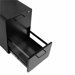 Poppin Two Drawer Stow All Black File Cabinet 7 Poppin Two Drawer Stow All Black File Cabinet -STAPLES Sales s0997585 sc7