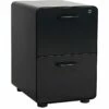 Poppin Two Drawer Stow All Black File Cabinet 1 Poppin Two Drawer Stow All Black File Cabinet -STAPLES Sales s0997588 sc7