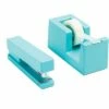 Poppin Dynamic Duo Stapler With Tape Dispenser, 20 Sheet Capacity, Aqua (100639) 1 Poppin Dynamic Duo Stapler With Tape Dispenser, 20 Sheet Capacity, Aqua (100639) -STAPLES Sales s1020103 sc7