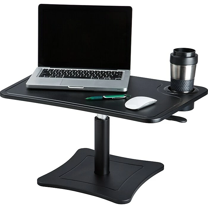 Victor High Rise 16"H Adjustable Desk, Wood (DC240B) 3 Victor High Rise 16"H Adjustable Desk, Wood (DC240B)