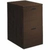 HON 10500 Series Mobile Pedestal, 2 File Drawers, 15-3/4"W X 22-3/4"D, Mocha Finish (HON105104MOMO) 1 HON 10500 Series Mobile Pedestal, 2 File Drawers, 15-3/4"W X 22-3/4"D, Mocha Finish (HON105104MOMO) -STAPLES Sales s1100998 sc7