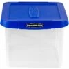 Bankers Box Heavy-Duty Plastic File Box, Letter/Legal Size, Blue/Clear (0086201) 2 Bankers Box Heavy-Duty Plastic File Box, Letter/Legal Size, Blue/Clear (0086201) -STAPLES Sales s1111455 sc7