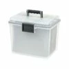 IRIS WeatherPro Portable File Box, Letter Size, Clear (110351) -STAPLES Sales s1144678 sc7