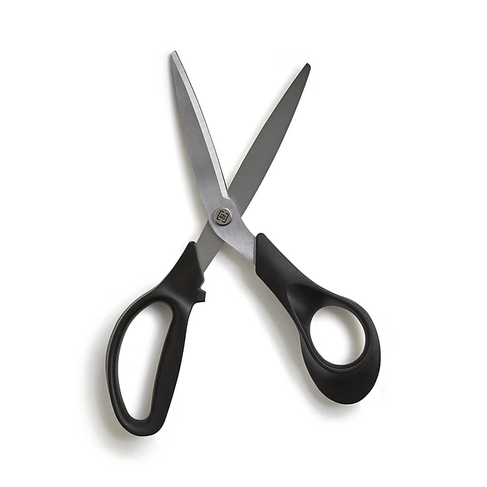 TRU RED™ Ergonomic 8" Stainless Steel Scissors, Bent Handle (TR55227) 4 TRU RED™ Ergonomic 8" Stainless Steel Scissors, Bent Handle (TR55227) - Image 2