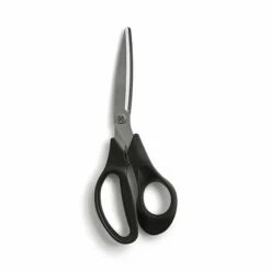 TRU RED™ Ergonomic 8" Stainless Steel Scissors, Bent Handle (TR55227)