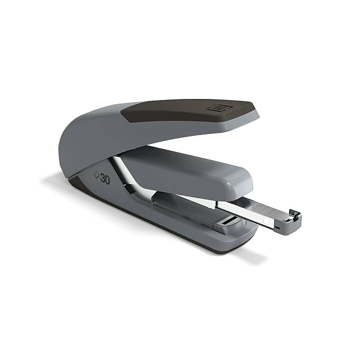 TRU RED™ One-Touch DX-4 Desktop Stapler, 30-Sheet Capacity, Black/Gray (TR58483) 4 TRU RED™ One-Touch DX-4 Desktop Stapler, 30-Sheet Capacity, Black/Gray (TR58483) - Image 2