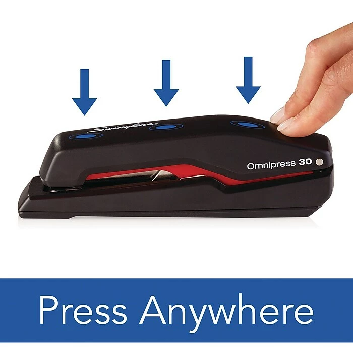 Swingline Desktop Stapler, Black, 30 Sheet Capacity (5000586) 10 Swingline Desktop Stapler, Black, 30 Sheet Capacity (5000586) - Image 8