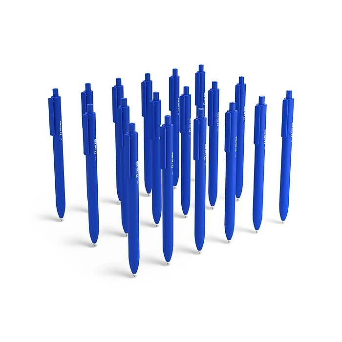 TRU RED™ Retractable Quick Dry Gel Pens, Medium Point, 0.7mm, Blue, 24/Pack (TR54503) 3 TRU RED™ Retractable Quick Dry Gel Pens, Medium Point, 0.7mm, Blue, 24/Pack (TR54503)