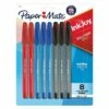 Paper Mate InkJoy 100ST Ballpoint Pen, Medium Point, Assorted Ink, 8/Pack (1945930) 2 Paper Mate InkJoy 100ST Ballpoint Pen, Medium Point, Assorted Ink, 8/Pack (1945930) -STAPLES Sales s1201224 sc7