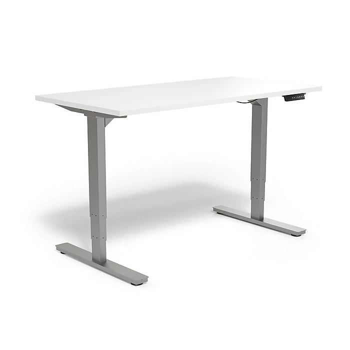 Union & Scale™ Essentials 26"-52" Adjustable Desk, White (UN56206) 10 Union & Scale™ Essentials 26"-52" Adjustable Desk, White (UN56206) - Image 8