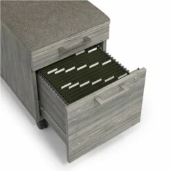 Union & Scale™ Prestige 2-Drawer Vertical File Cabinet, Mobile/Pedestal, Letter/Legal, Gray, 21" (UN56949) 12 Union & Scale™ Prestige 2-Drawer Vertical File Cabinet, Mobile/Pedestal, Letter/Legal, Gray, 21" (UN56949) -STAPLES Sales s1201626 sc7