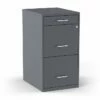 Staples 3-Drawer Vertical File Cabinet, Locking, Letter, Charcoal, 18"D (18606) -STAPLES Sales s1212859 sc7 1