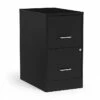 Staples 2-Drawer Light Duty Vertical File Cabinet, Locking, Letter, Black, 22"D (52153) 1 Staples 2-Drawer Light Duty Vertical File Cabinet, Locking, Letter, Black, 22"D (52153) -STAPLES Sales s1212868 sc7