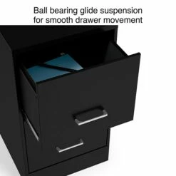 Staples 2-Drawer Light Duty Vertical File Cabinet, Locking, Letter, Black, 22"D (52153) 13 Staples 2-Drawer Light Duty Vertical File Cabinet, Locking, Letter, Black, 22"D (52153) -STAPLES Sales s1212872 sc7