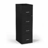 Staples 4-Drawer Light Duty Vertical File Cabinet, Locking, Letter, Black, 18"D (52152) 1 Staples 4-Drawer Light Duty Vertical File Cabinet, Locking, Letter, Black, 18"D (52152) -STAPLES Sales s1212873 sc7