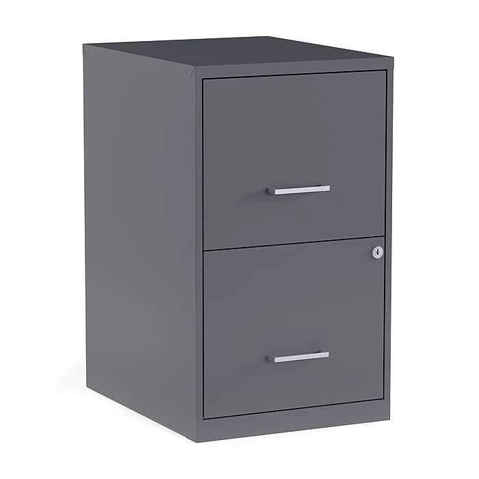 Staples 2-Drawer Light Duty Vertical File Cabinet, Locking, Letter, Putty, 18"D (52150) 13 Staples 2-Drawer Light Duty Vertical File Cabinet, Locking, Letter, Putty, 18"D (52150) - Image 11