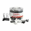 Staples 0.75" Binder Clips, Small, Black, 40/Pack (10667-CC) -STAPLES Sales s1215155 sc7