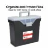 Staples Slim Portable File Tote, Letter Size, Black (140164/111108) 1 Staples Slim Portable File Tote, Letter Size, Black (140164/111108) -STAPLES Sales s1219616 sc7