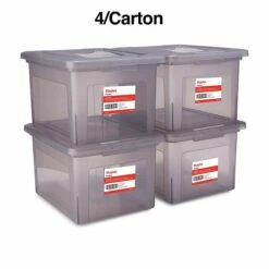 TRU RED™ Hanging File Box, Snap Lid, Letter/Legal Size, Frost Gray, 4/Carton (TR57623CT) 23 TRU RED™ Hanging File Box, Snap Lid, Letter/Legal Size, Frost Gray, 4/Carton (TR57623CT) -STAPLES Sales s1219673 sc7