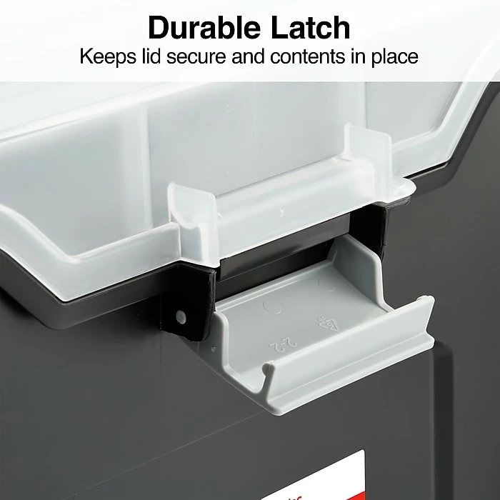 TRU RED™ Portable File Tote, Letter Size, Black, 4/Carton (TR57622CT) 6 TRU RED™ Portable File Tote, Letter Size, Black, 4/Carton (TR57622CT) - Image 4