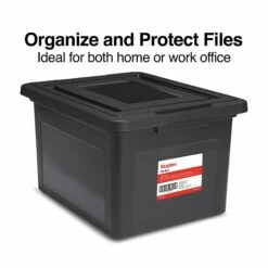 TRU RED™ Hanging File Box, Snap Lid, Letter/Legal Size, Frost Gray, 4/Carton (TR57623CT) 25 TRU RED™ Hanging File Box, Snap Lid, Letter/Legal Size, Frost Gray, 4/Carton (TR57623CT) -STAPLES Sales s1219745 sc7
