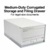 Staples Medium Duty File Drawers, Legal, White/Gray, 6/Carton (TR59226) 1 Staples Medium Duty File Drawers, Legal, White/Gray, 6/Carton (TR59226) -STAPLES Sales s1219774 sc7