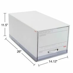 Staples Medium Duty File Drawers, Letter, White/Gray, 6/Carton (TR59225) 14 Staples Medium Duty File Drawers, Letter, White/Gray, 6/Carton (TR59225) -STAPLES Sales s1219775 sc7