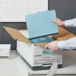 Staples Heavy Duty File Box, String And Button Lid, Letter, White/Gray, 4/Pack (TR59222) 15 Staples Heavy Duty File Box, String And Button Lid, Letter, White/Gray, 4/Pack (TR59222) -STAPLES Sales s1219796 sc7