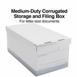 Staples Medium Duty File Box, Lift Off Lid, Letter, White/Gray, 4/Carton (TR59214) 21 Staples Medium Duty File Box, Lift Off Lid, Letter, White/Gray, 4/Carton (TR59214) -STAPLES Sales s1219802 sc7