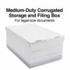 Staples Medium Duty File Box, Lift Off Lid, Legal, White/Gray, 12/Carton (TR59217) 1 Staples Medium Duty File Box, Lift Off Lid, Legal, White/Gray, 12/Carton (TR59217) -STAPLES Sales s1219814 sc7
