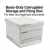 Staples Basic-Duty File Box, Lift Off Lid, Letter/Legal, White/Black, 10/Pack (TR59208) 1 Staples Basic-Duty File Box, Lift Off Lid, Letter/Legal, White/Black, 10/Pack (TR59208) -STAPLES Sales s1219817 sc7
