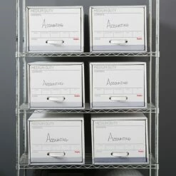 Staples Medium Duty File Drawers, Letter, White/Gray, 6/Carton (TR59225) 16 Staples Medium Duty File Drawers, Letter, White/Gray, 6/Carton (TR59225) -STAPLES Sales s1219832 sc7