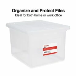 TRU RED™ Hanging File Box, Snap Lid, Letter/Legal Size, Frost Gray, 4/Carton (TR57623CT) 27 TRU RED™ Hanging File Box, Snap Lid, Letter/Legal Size, Frost Gray, 4/Carton (TR57623CT) -STAPLES Sales s1220991 sc7