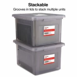 TRU RED™ Hanging File Box, Snap Lid, Letter/Legal Size, Frost Gray, 4/Carton (TR57623CT) 19 TRU RED™ Hanging File Box, Snap Lid, Letter/Legal Size, Frost Gray, 4/Carton (TR57623CT) -STAPLES Sales s1221002 sc7
