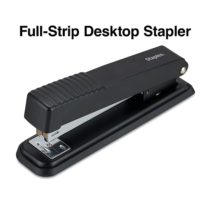 Staples Desktop Stapler, Full-Strip Capacity, Black (24547-CC) 4 Staples Desktop Stapler, Full-Strip Capacity, Black (24547-CC) - Image 2