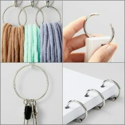 Staples Book Rings, 1", Silver, 100/Pack (44418) 9 Staples Book Rings, 1", Silver, 100/Pack (44418) -STAPLES Sales s1225555 sc7