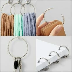 Staples Loose Leaf Book Rings, 3", Silver, 10/Pack (44417) 9 Staples Loose Leaf Book Rings, 3", Silver, 10/Pack (44417) -STAPLES Sales s1225566 sc7