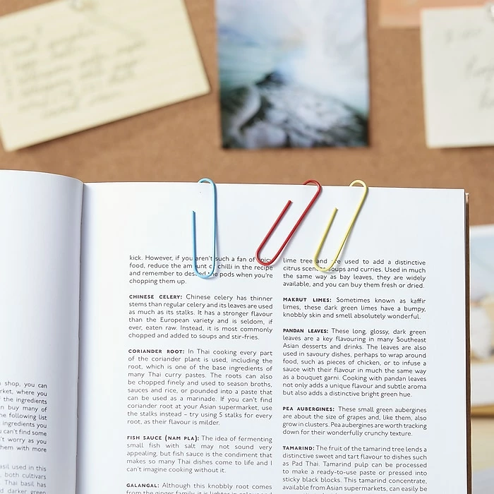 Staples Jumbo Vinyl-Coated Paper Clips, Assorted Colors, 500/Pack (40653) 5 Staples Jumbo Vinyl-Coated Paper Clips, Assorted Colors, 500/Pack (40653) - Image 3