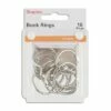 Staples Book Rings, 1", Silver, 16/Pack (32007) 2 Staples Book Rings, 1", Silver, 16/Pack (32007) -STAPLES Sales s1225696 sc7