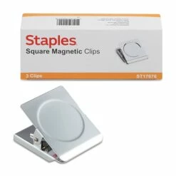 Staples Paper Clips, 2.25"W, Silver, 3/Pack (17676)