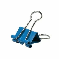 JAM Paper® Colorful Binder Clips, Small, 3/4 Inch (19mm), Blue Binderclips, 25/Pack (334BCBU) -STAPLES Sales sp100189080 sc7