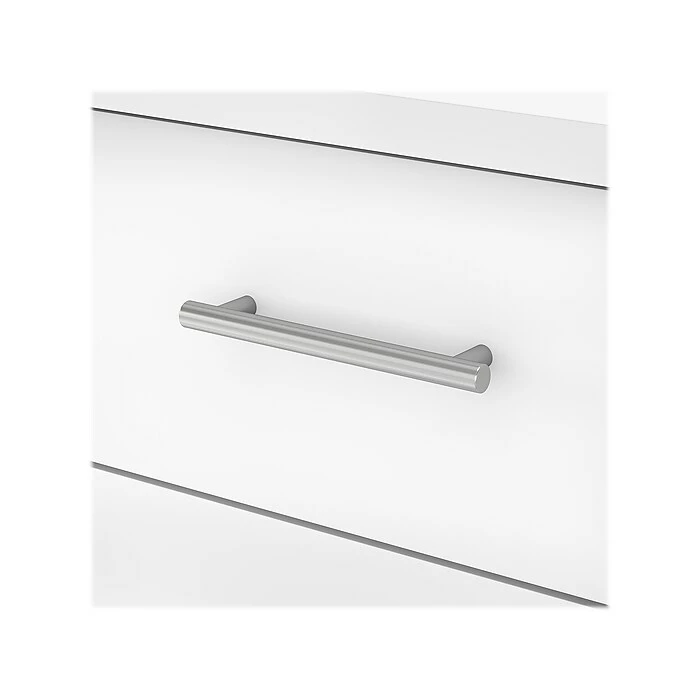 Bush Furniture Somerset 35"-41" Adjustable Desk With Hutch, White (SET015WH) 6 Bush Furniture Somerset 35"-41" Adjustable Desk With Hutch, White (SET015WH) - Image 4