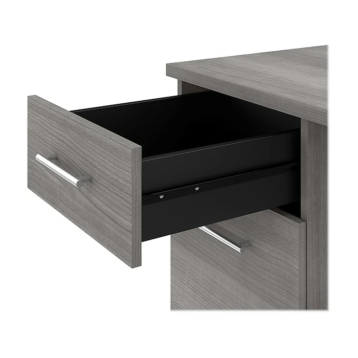 Bush Furniture Somerset 35"-41" Adjustable Desk, Platinum Gray (SET014PG) 9 Bush Furniture Somerset 35"-41" Adjustable Desk, Platinum Gray (SET014PG) - Image 7